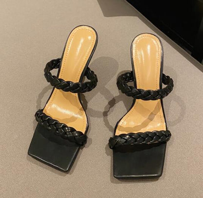 Sandales à talons hauts