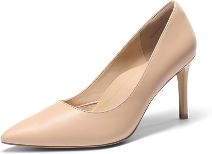 DREAM PAIRS Escarpins Femme Confortables Bout Pointu Talon Aiguille Chaussures Élégantes Soutien Voûte Plantaire Confort Toute la Journée Bureau Travail Soirée Mariage