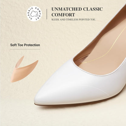 DREAM PAIRS Escarpins Femme Confortables Bout Pointu Talon Aiguille Chaussures Élégantes Soutien Voûte Plantaire Confort Toute la Journée Bureau Travail Soirée Mariage