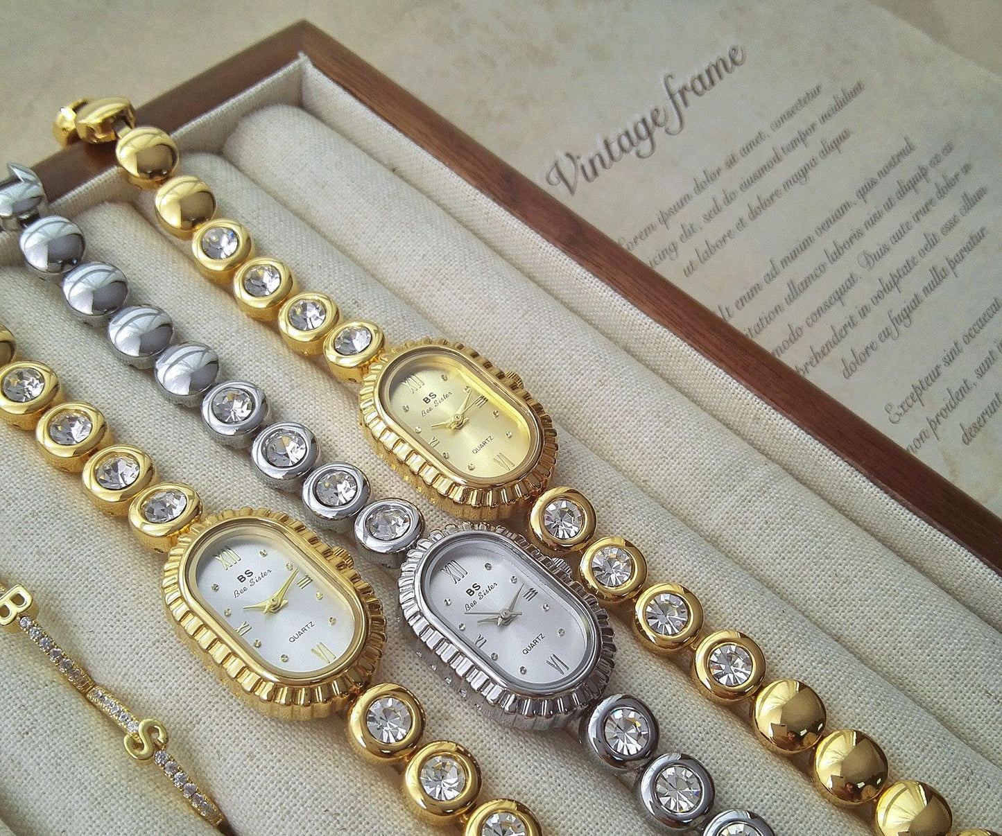 Montre bracelet bijou