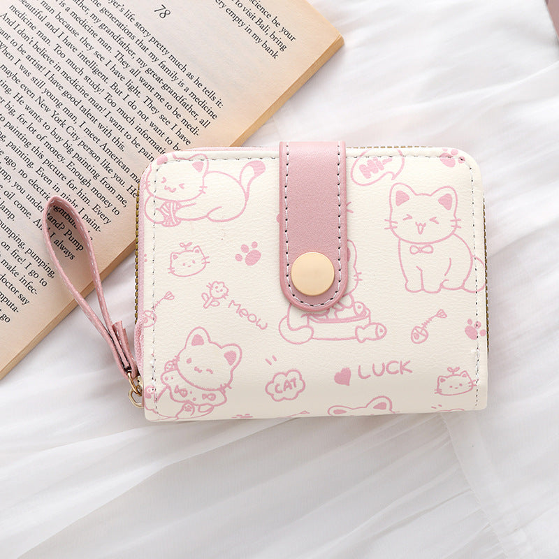 Porte-Carte Kawaii Chat